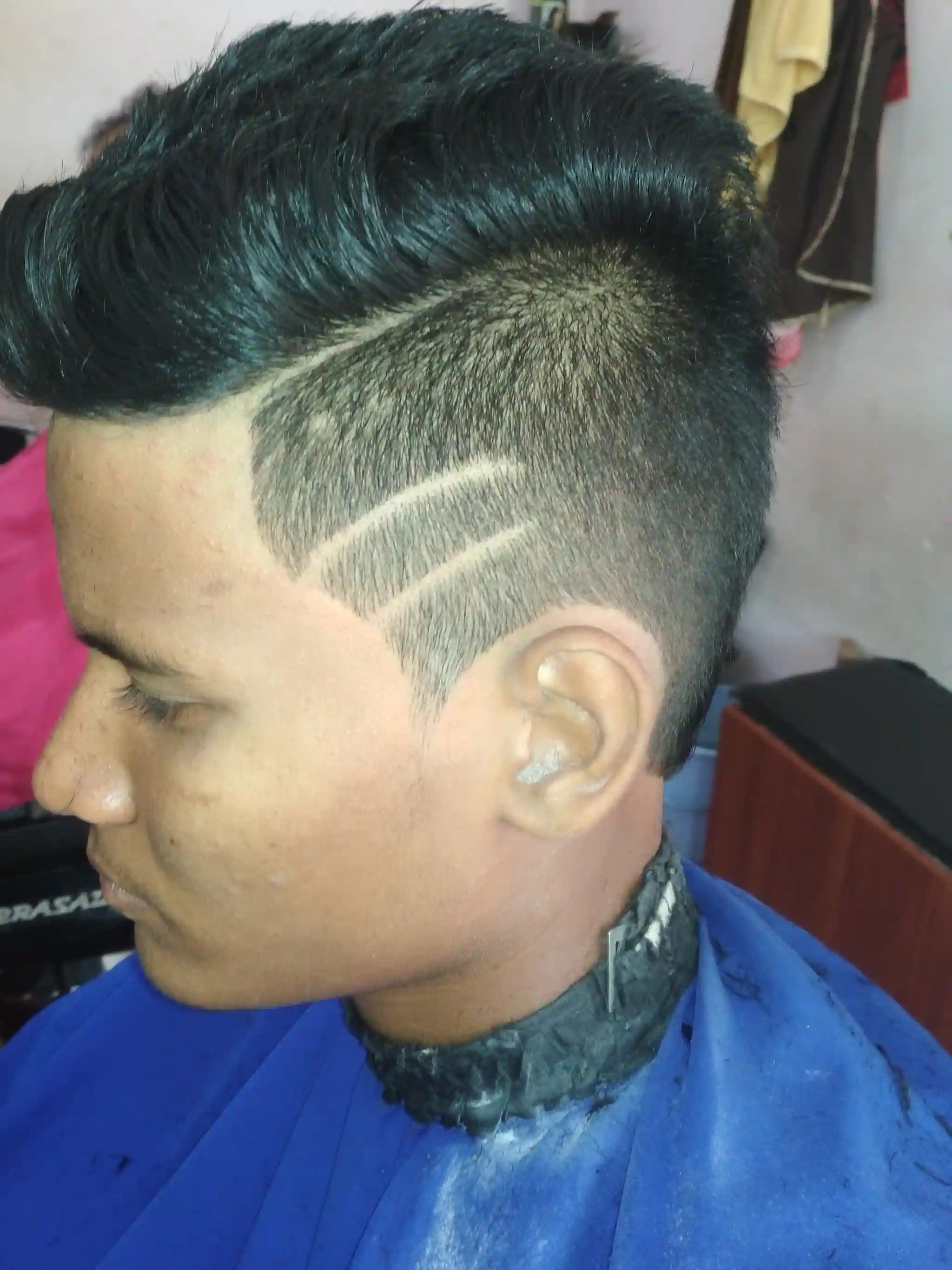 Zig Zag Hair Tattoos