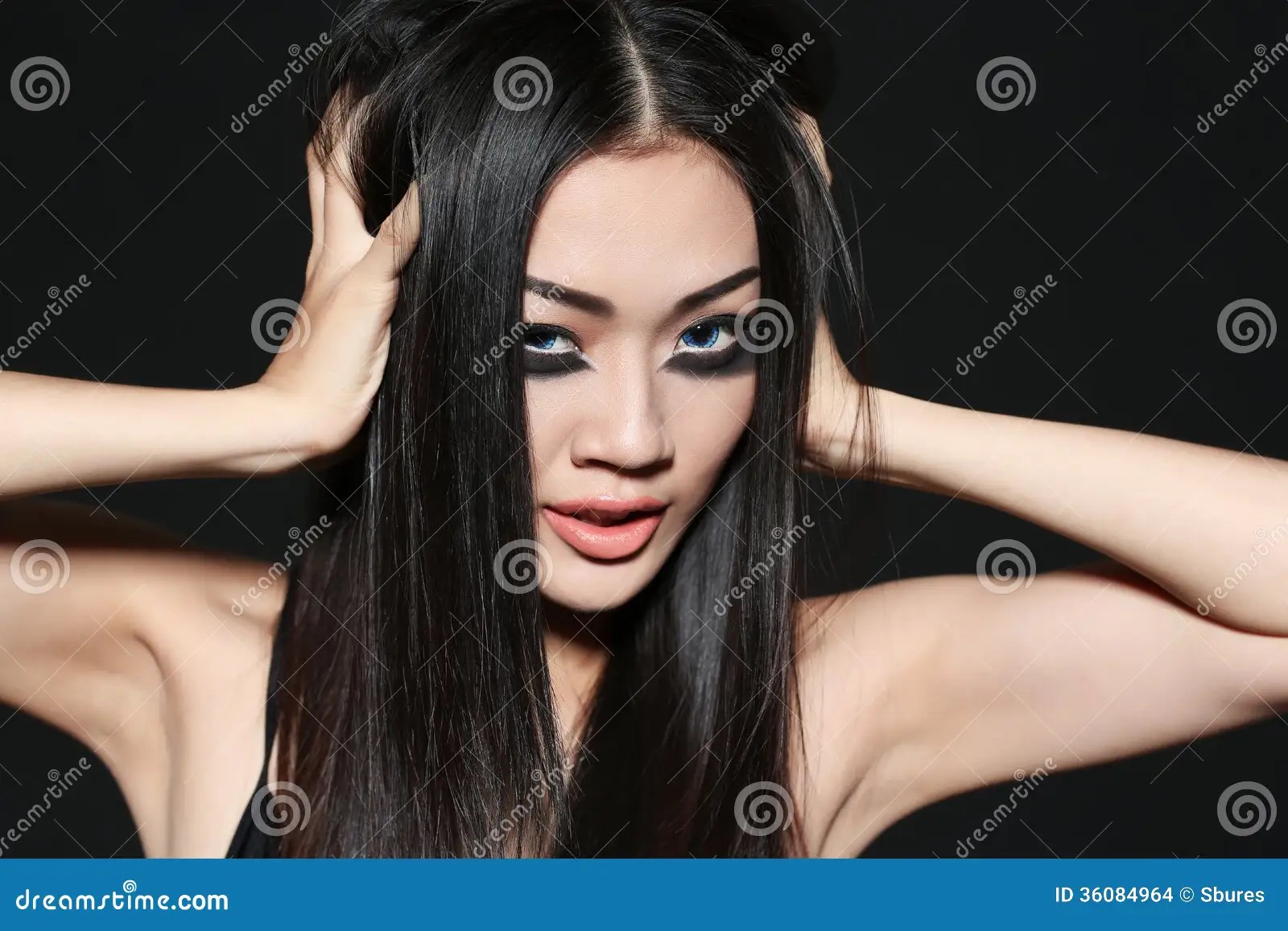 Beautiful Sad Asian Girl Stock Images Image 36084964