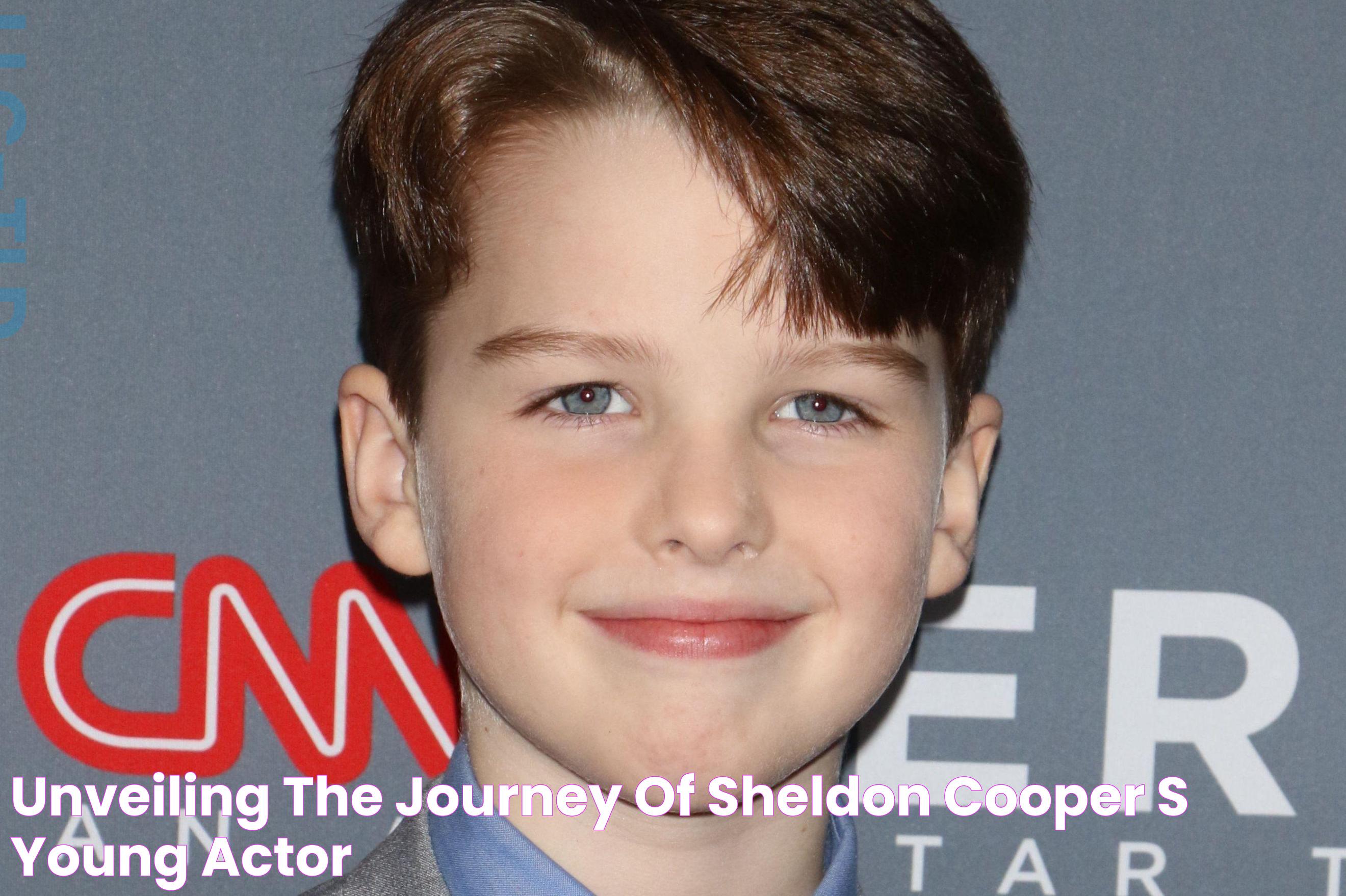 Unveiling The Journey Of Sheldon Cooper's Young Actor