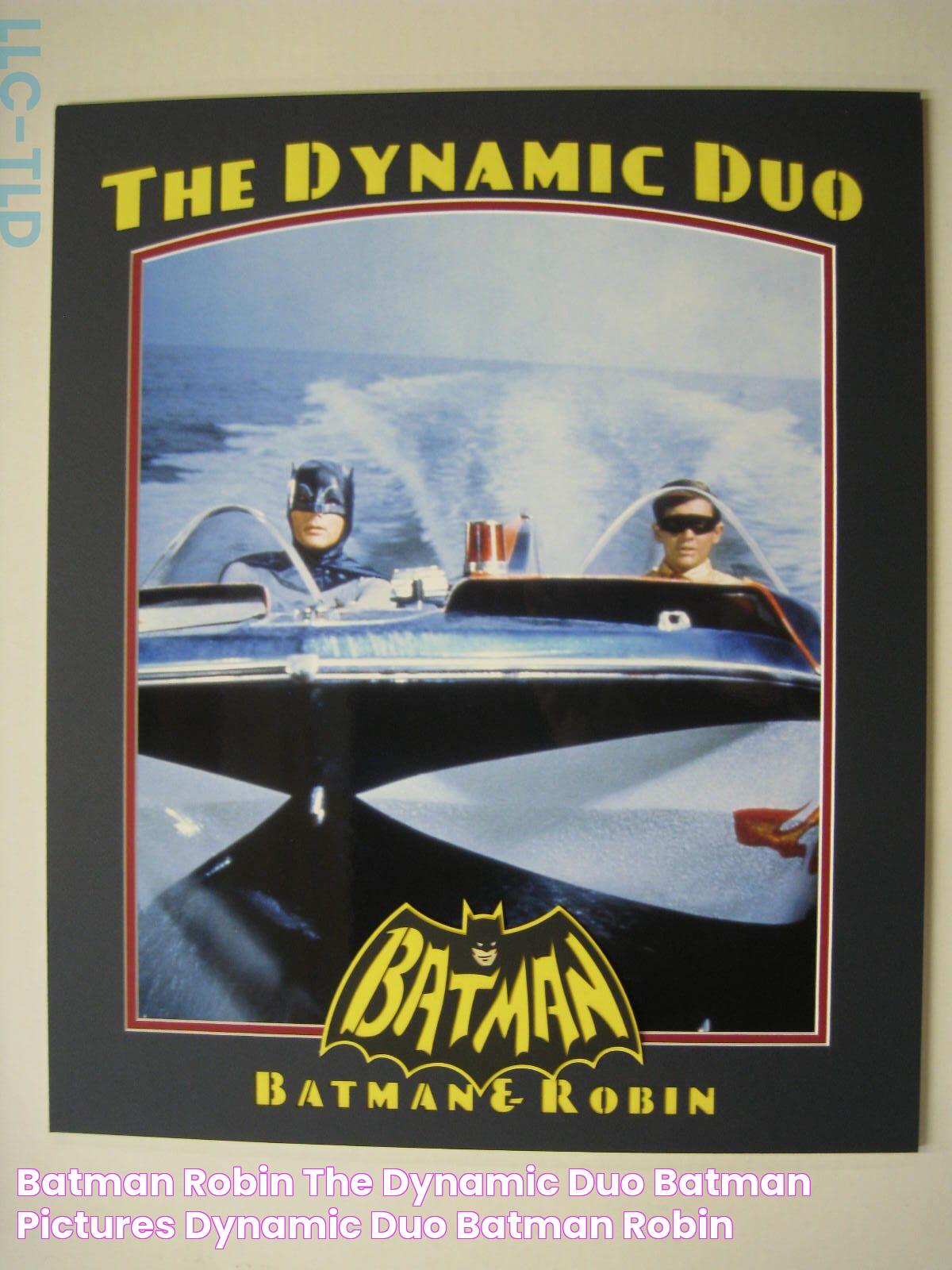 Batman & Robin The Dynamic Duo Batman pictures, Dynamic duo, Batman robin