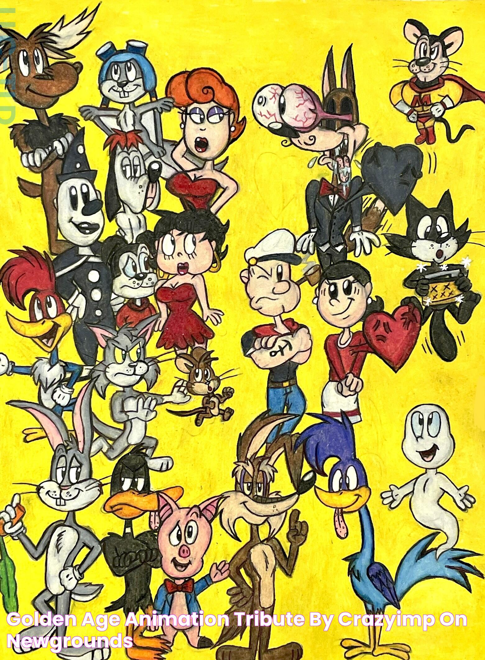 Golden age animation tribute by Crazyimp on Newgrounds