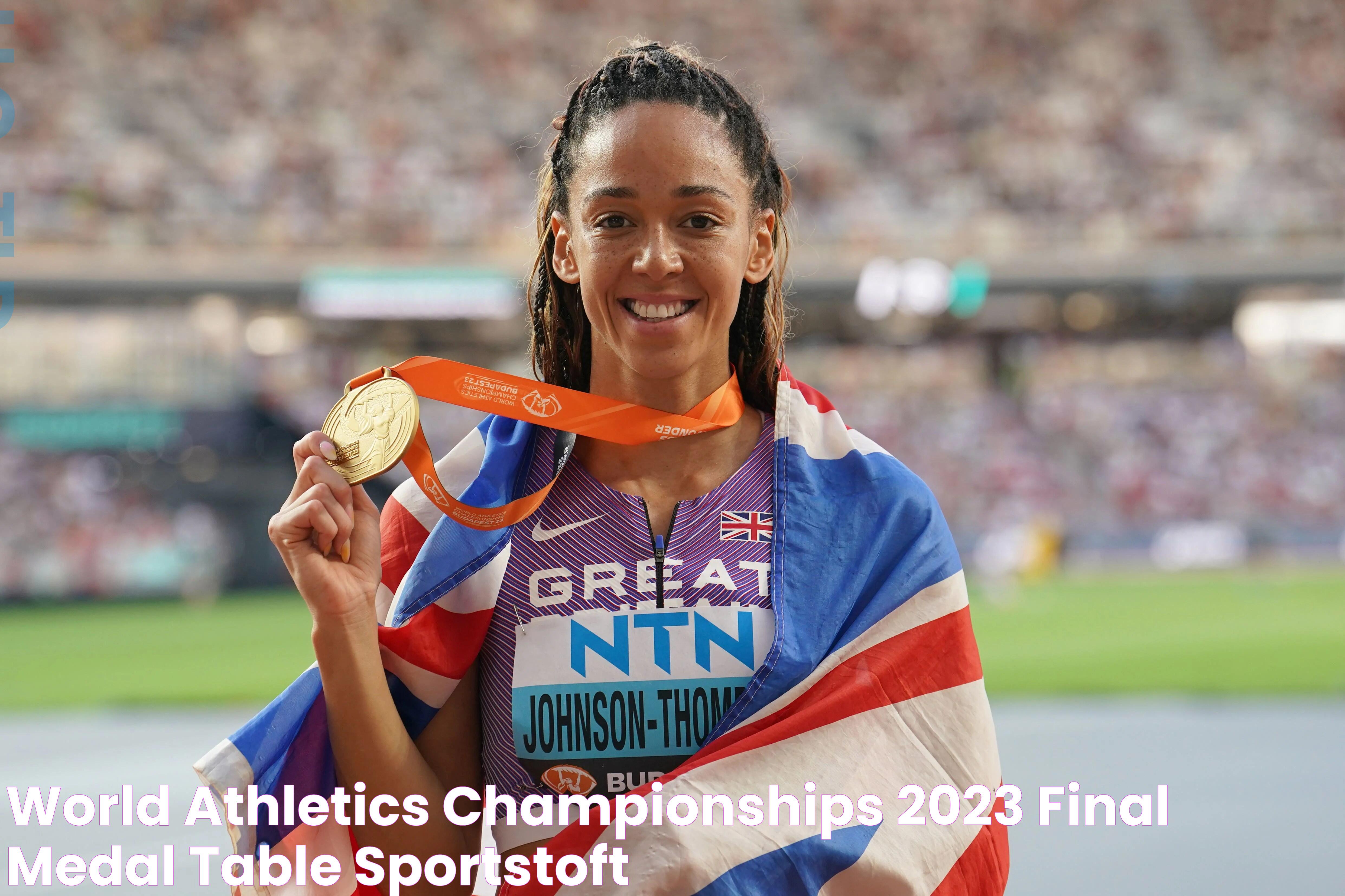 World Athletics Championships 2023 final medal table Sportstoft