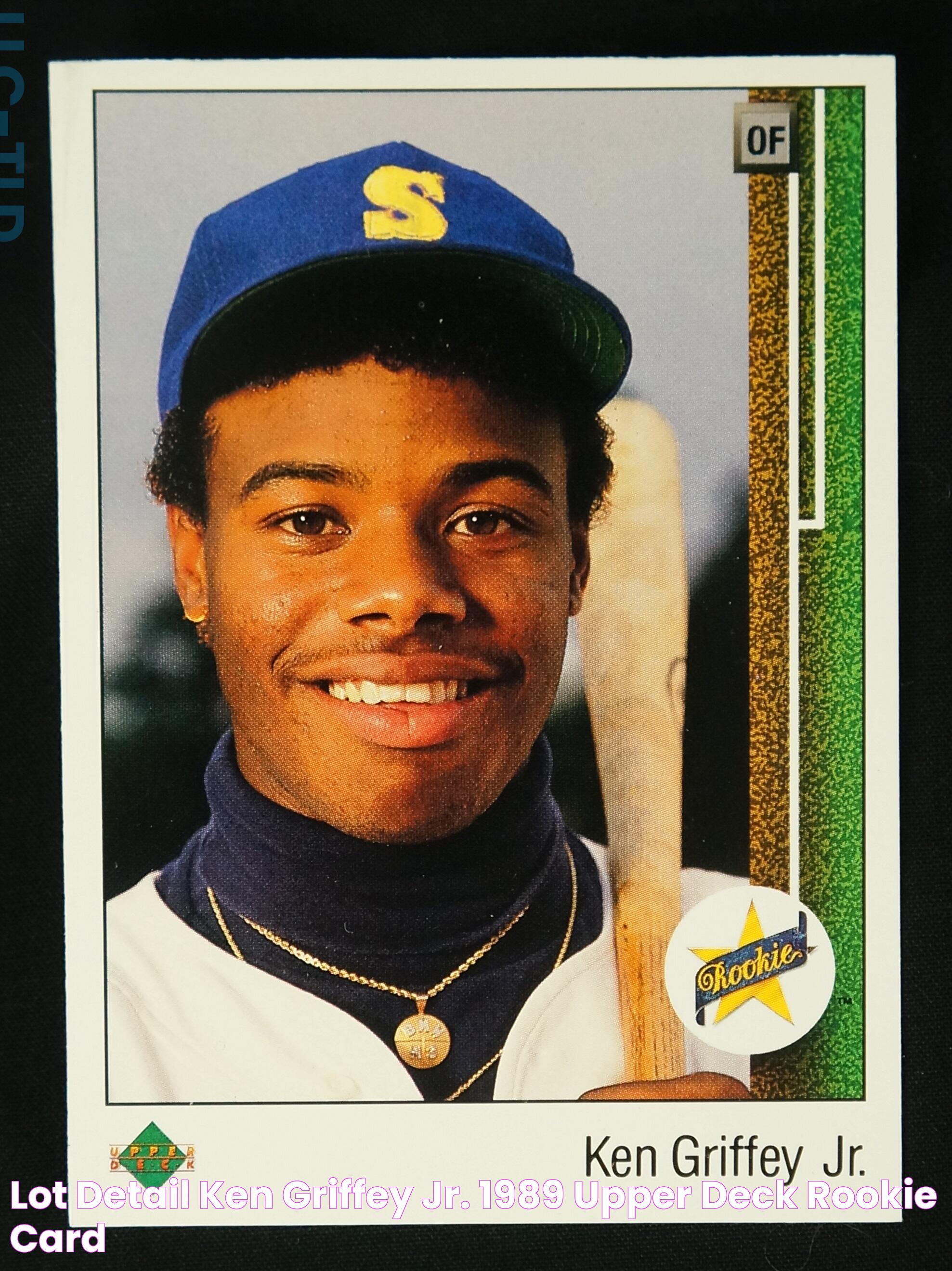 Lot Detail Ken Griffey Jr. 1989 Upper Deck Rookie Card