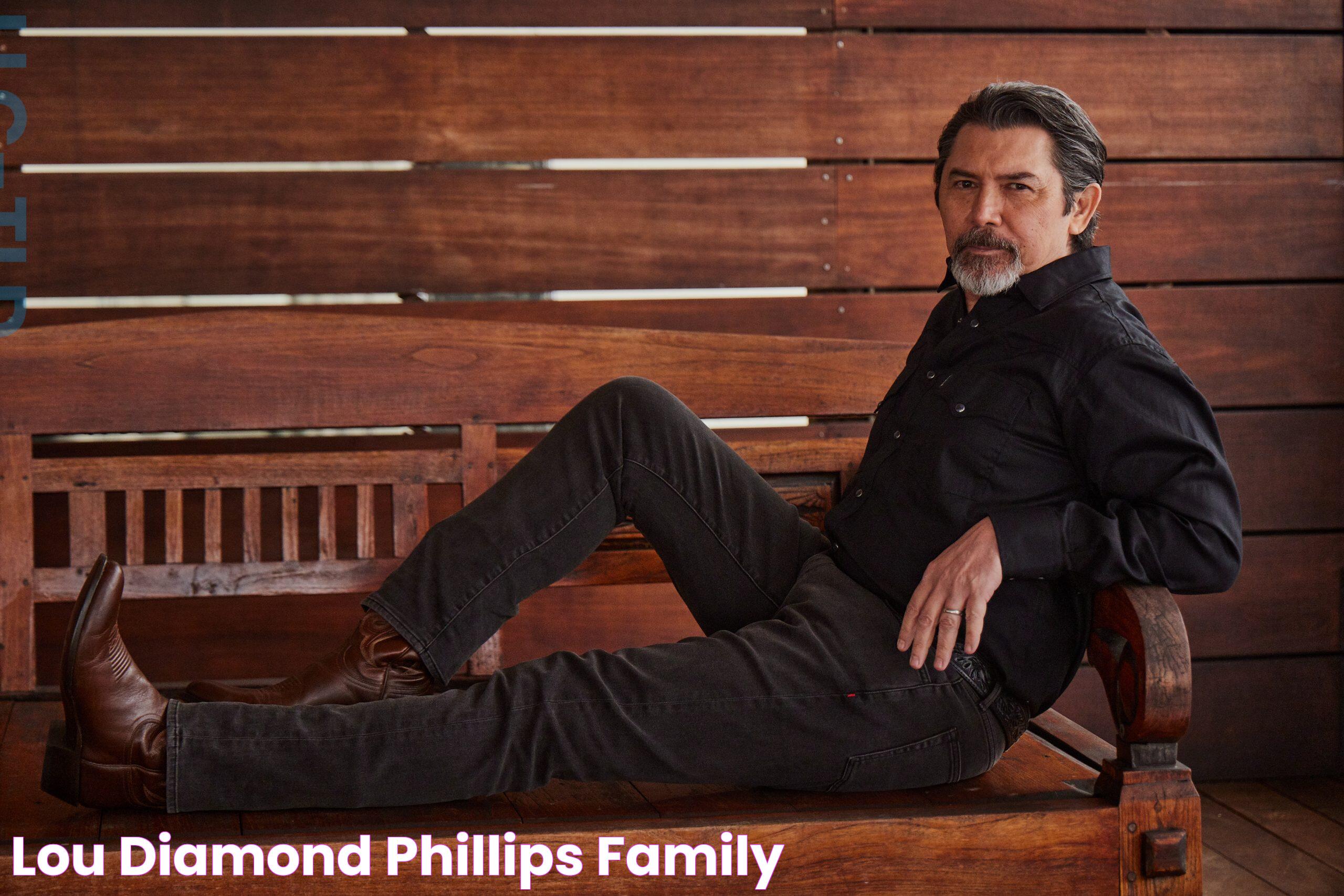 Lou Diamond Phillips Family