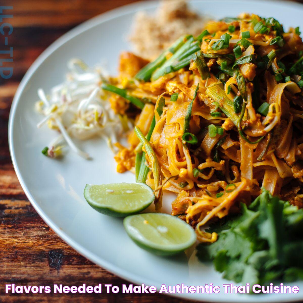 Flavors Needed To Make Authentic Thai Cuisine