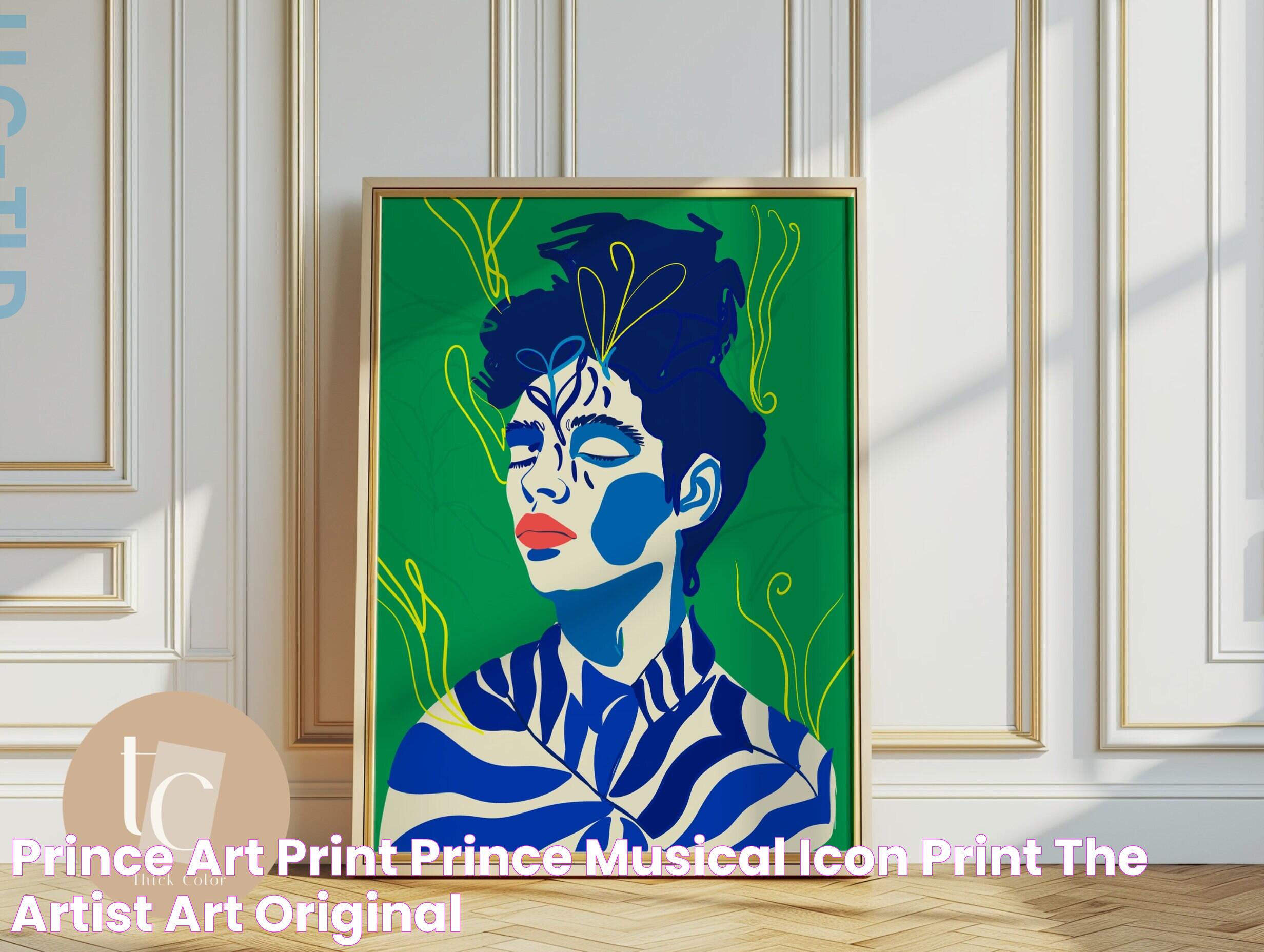 Prince Art Print, Prince Musical Icon Print the Artist Art Original