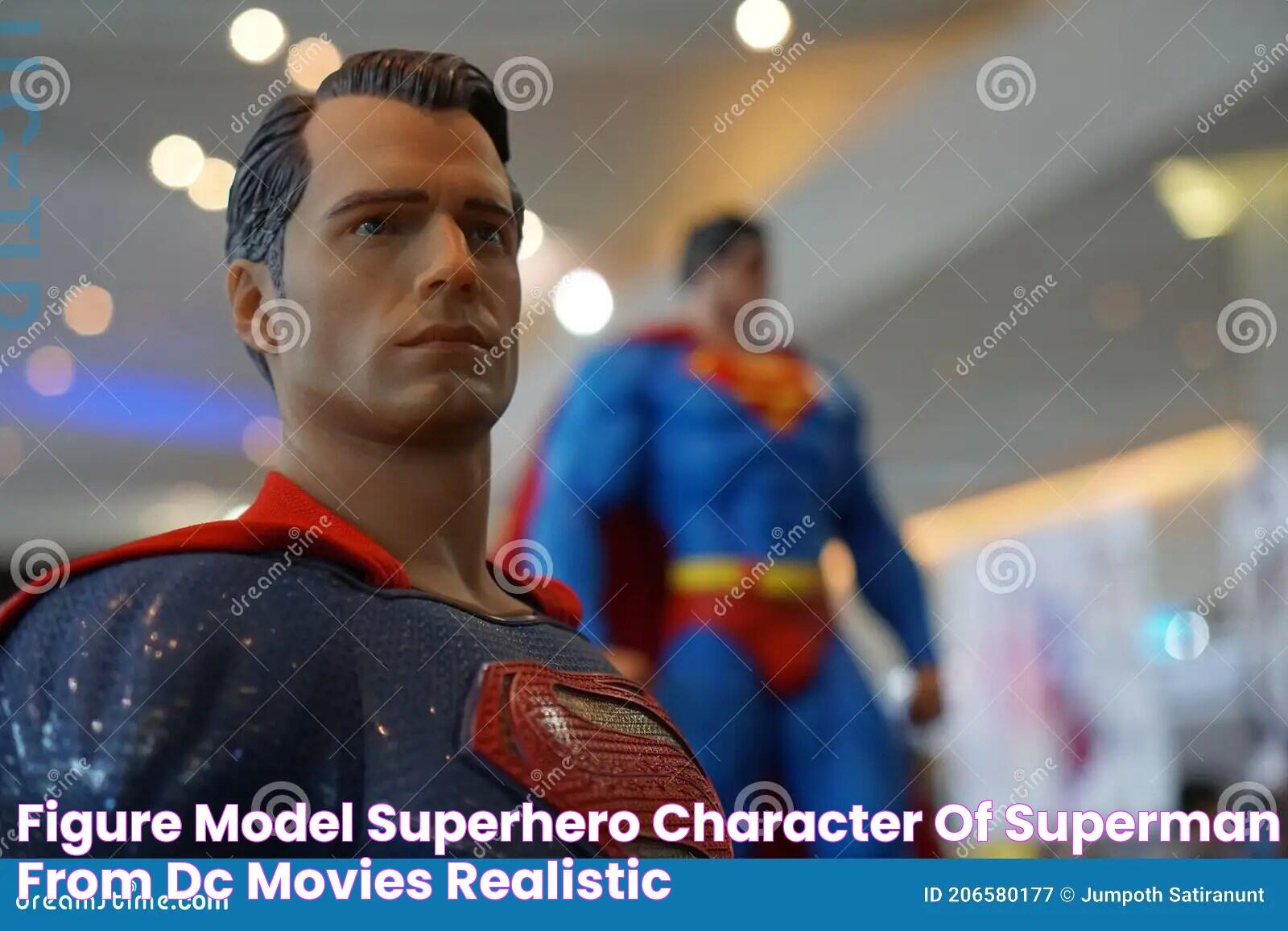 Figure Model Superhero Character of Superman from DC Movies, Realistic