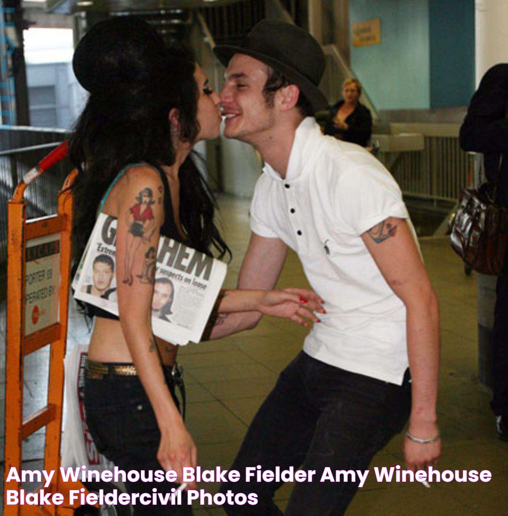 The Tumultuous Love Story Of Amy Winehouse And Blake Fielder-Civil