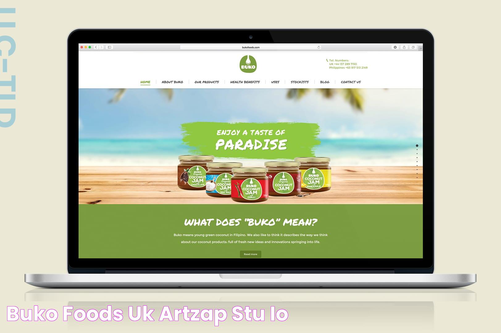 Buko Foods UK Artzap Stuԁio